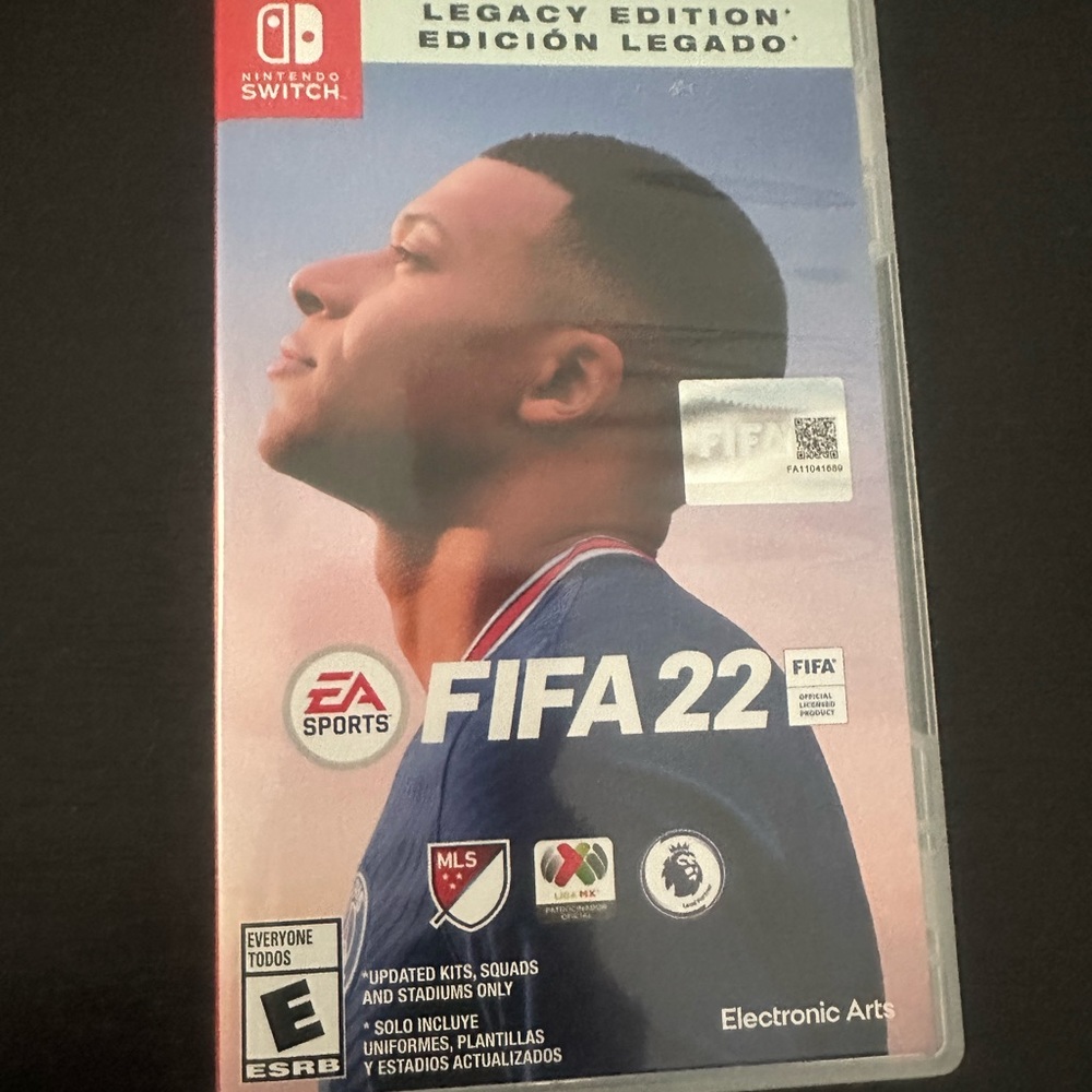 FIFA 22 for Nintendo switch